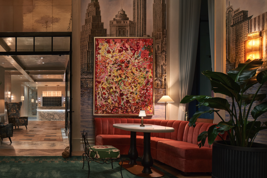 Luxury hotel art